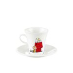 Taza de Café 60cc + Plato / SNOOPY