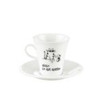 Taza de Café 150cc + Plato / GATO
