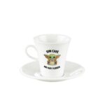 Taza de Café 150cc + Plato / STAR WARS