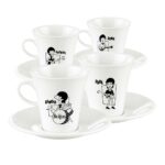 Juego de Café 150cc + Platos / THE BEATLES