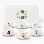 Juego de té 6 tazas de 250cc / SNOOPY