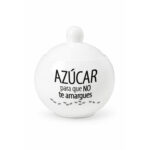 Azucarero con tapa 320ml / Frases