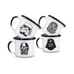 Juego de café enlozado 4p - 110cc / Star Wars Vintage - Imagen 2