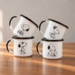 Juego de café enlozado 4p - 110cc / SNOOPY